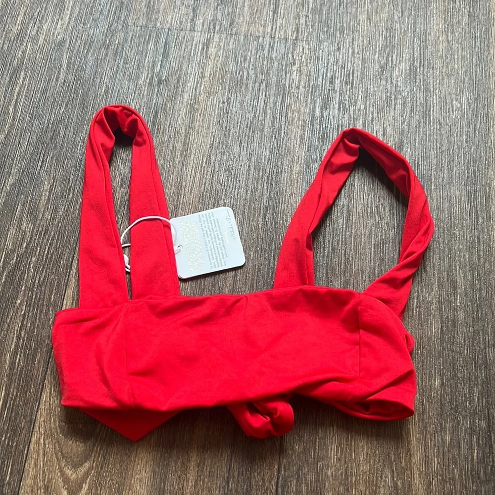 Monday Swimwear Puerto Rico Top Paprika